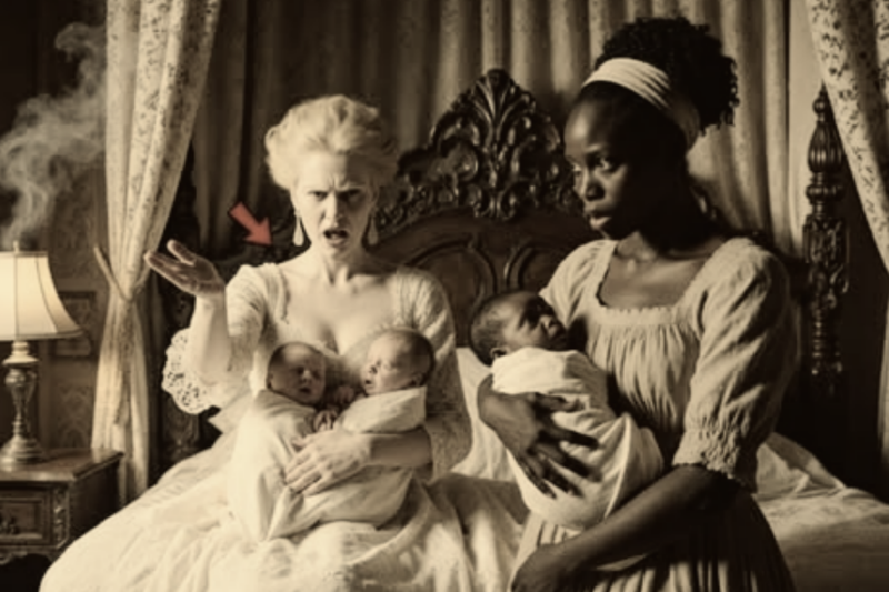 THE CRUEL MISTRESS ORDERED HER SLAVE TO ABANDON THE DARK BABY TRIPLET… BUT FATE DEMANDED A NIGHTMARISH PRICE
