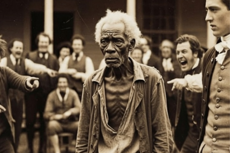 MOCKED FOR BUYING A HALF-DEAD OLD MAN — THE SAME PEOPLE WHO LAUGHED SOON BEGGED HIM FOR MERCY