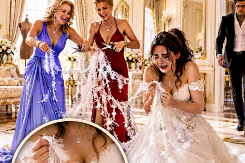 They Thought I Was Just a Poor Bride Wearing a Cheap Veil — Until a Billionaire Looked at It and Whispered, “That Was My Mother’s”