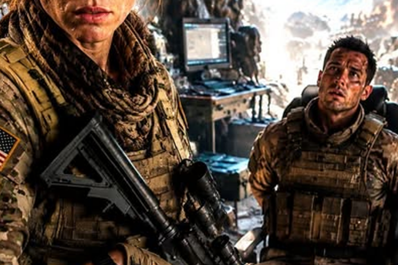 THE BLAST BURIED HER ENTIRE SEAL TEAM ALIVE BUT ONE LONE FEMALE SNIPER CRAWLED OUT TO HUNT THEIR MISSING COMMANDER