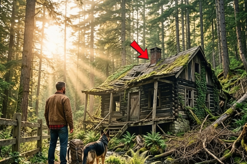 Homeless Veteran Found an Abandoned Cabin — One Discovery Exposed a 40-Year Secret