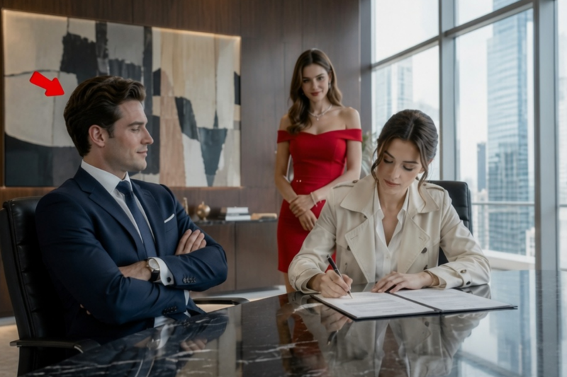 Unaware His Wife Was a Secret Trillionaire’s Daughter, the CEO Signed the Divorce Papers