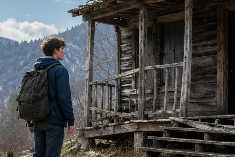 They Said the Mountain Cabin Was Worthless — So at 18, Homeless, I Walked Inside