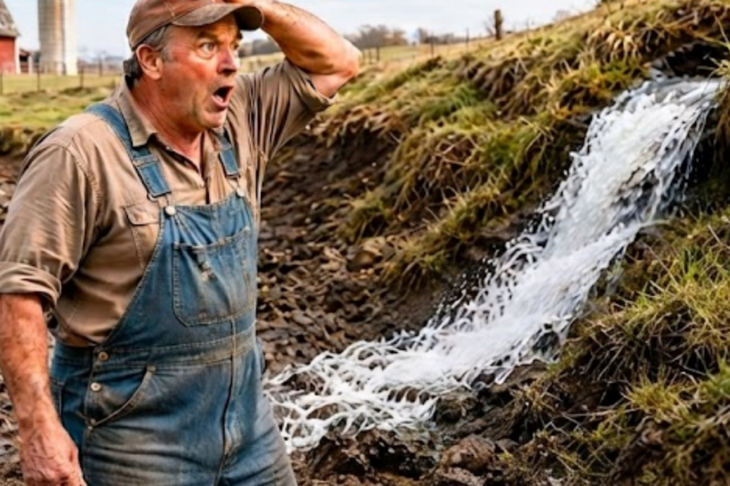 He Destroyed the Only Water Source on His Farm, Then Found What Had Been Buried Beneath It