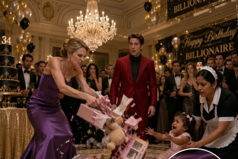 My Little Girl Cried at a Billionaire’s Party—But One Forgotten Gift Exposed Everything