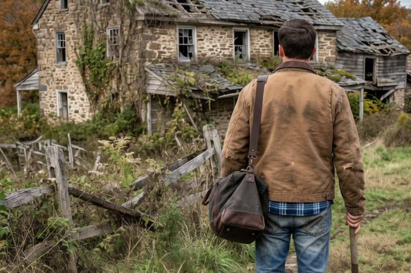Exiled By Family, He Moved Into A Ruined Farmhouse. The Basement Treasure Rewrote History!