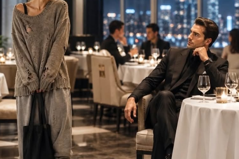 She dressed ugly to ruin her blind date, but the mafia boss noticed the one beautiful thing she forgot to hide