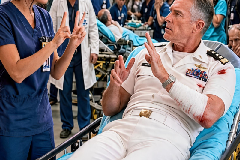 Coworkers Set Up a Rookie Nurse with a Deaf Navy SEAL to Humiliate Her — What Happened Next…