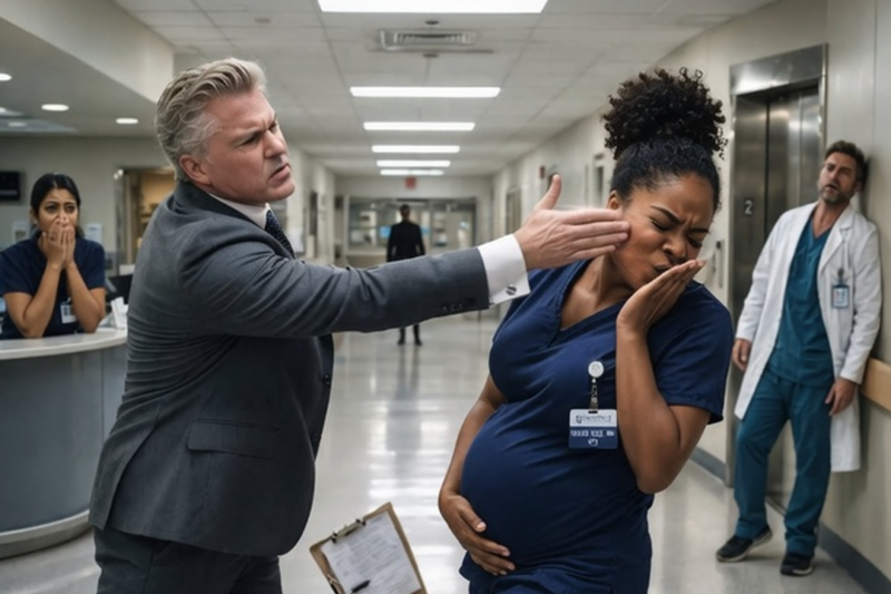 FULL STORY: ARROGANT BILLIONAIRE SLAPPED A PREGNANT NURSE… THEN DISCOVERED SHE WAS THE SISTER OF THE MOST FEARED MAN IN THE CITY