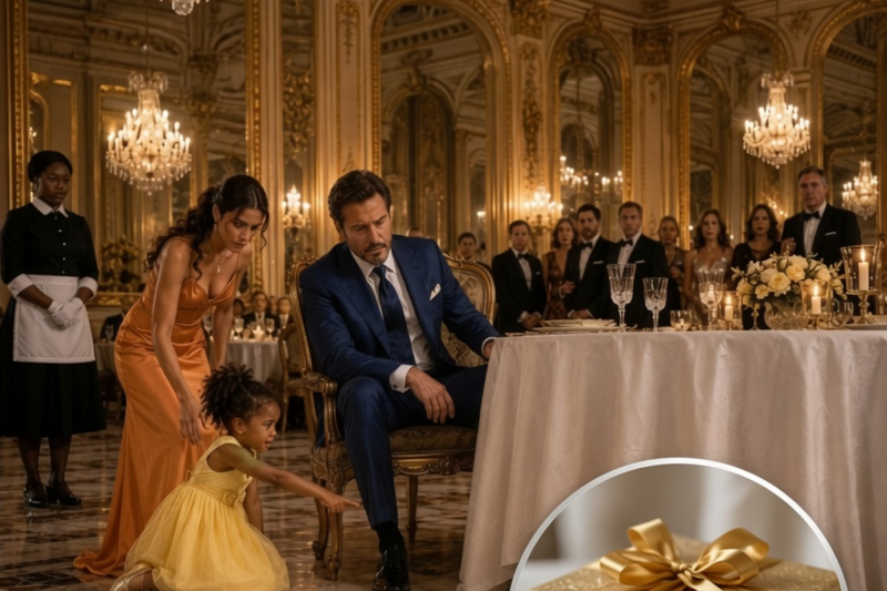 “Look Under the Table, Sir…” The Maid’s Toddler Exposed a Secret That Made the Billionaire Freeze