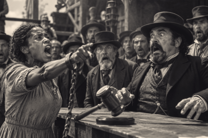 “Sell Me If You Want,” She Said in Chains — “But First, Tell Them Who Samuel Whitaker Really Was”