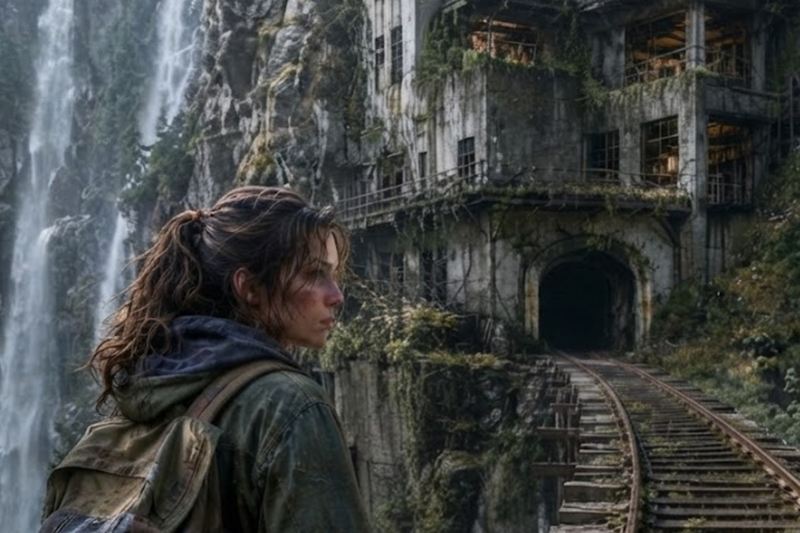 “SHE THOUGHT SHE HAD FINALLY FOUND A SAFE PLACE… THEN FOOTSTEPS ECHOED ABOVE HER, AND THE TRAPDOOR BEGAN TO OPEN.”