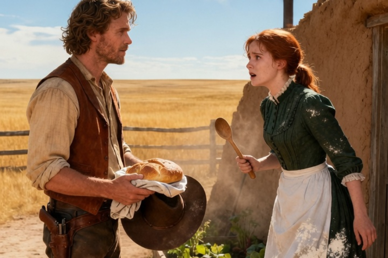 THE DUGOUT WOMAN WITH NOTHING BUT A CLAY OVEN AND A SECRET RECIPE… BUT WHEN THE MOST POWERFUL RANCHER IN NEBRASKA STARTED RIDING 20 MILES JUST FOR HER BREAD, THE ENTIRE COUNTY TURNED AGAINST THEM