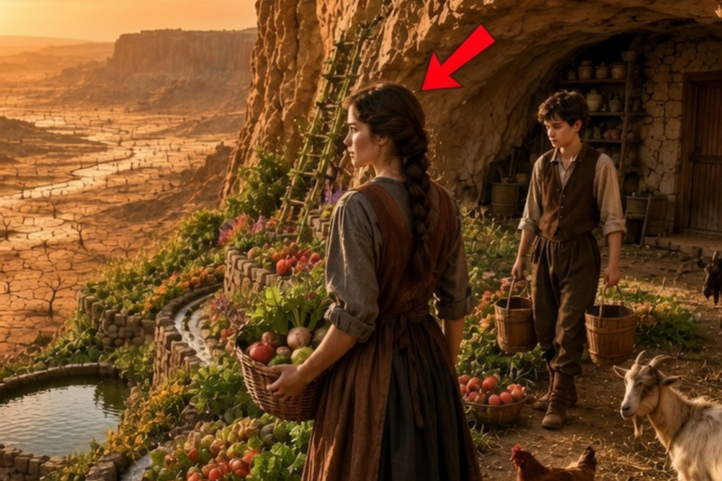 She Bought the Abandoned Cliff Nobody Wanted for $10 — Everyone Laughed Until the Drought Came