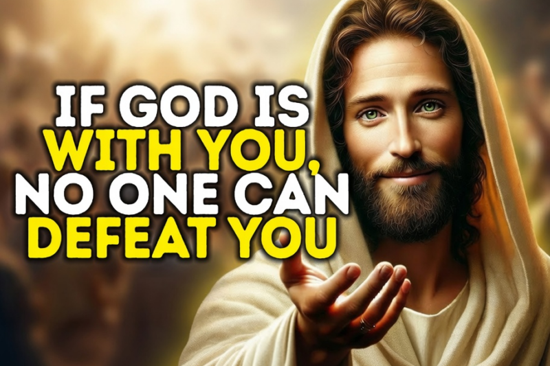 If GOD Is With You, No One Can DEFEAT You: THE HOLY SPIRIT IS SPEAKING TODAY