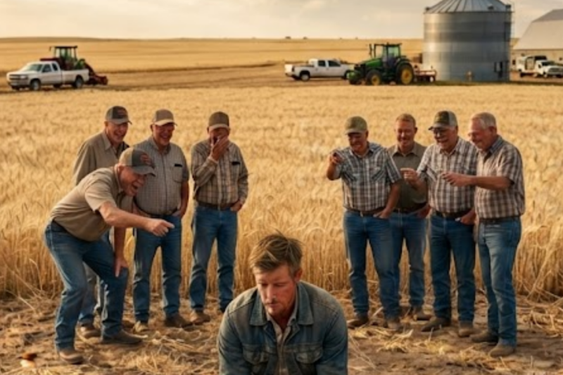 “YOU PLANTED WHAT?!” They Mocked the Young Farmer Until His Purple Field Became the Only One Still Alive—and Then an Unmarked SUV Arrived