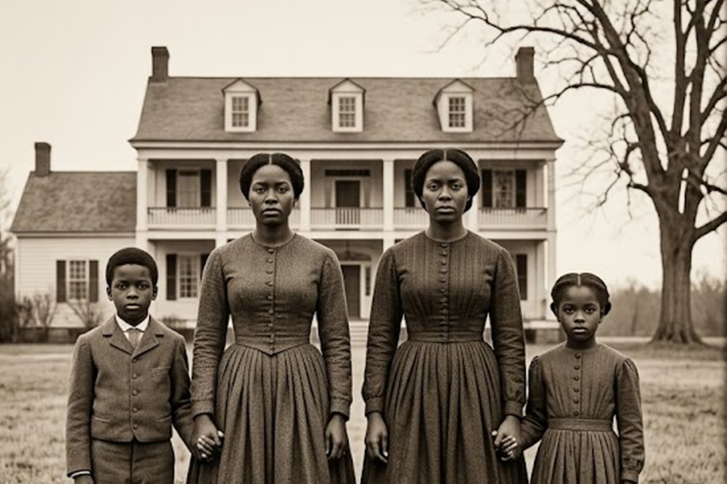 THE SLAVE MOTHER’S DEADLY LEDGER: SHE CROSSED OUT THEIR NAMES IN BLOOD AFTER THEY SOLD HER CHILDREN