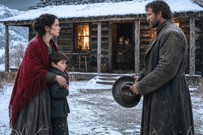 PART 2 “I’ve Got Room by the Fire,” He  Told the Freezing Widow—”And I Don’t Care Who Talks”