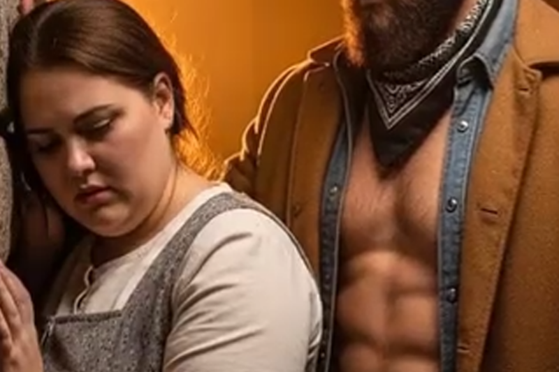 “Let Me See You,” the Mountain Cowboy Said — And She Almost Ran… Until Everything Changed