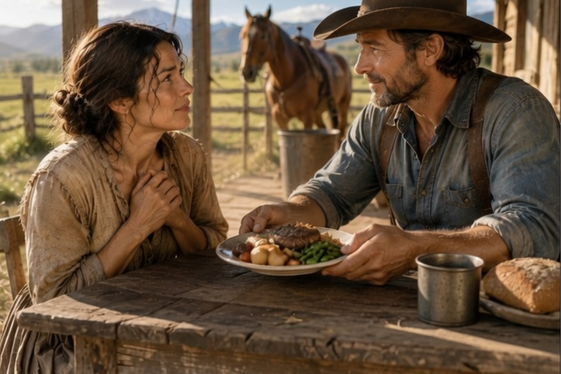 part 2: “Could I Have the Scraps?” She Asked — The Rancher Served Her a Feast Instead