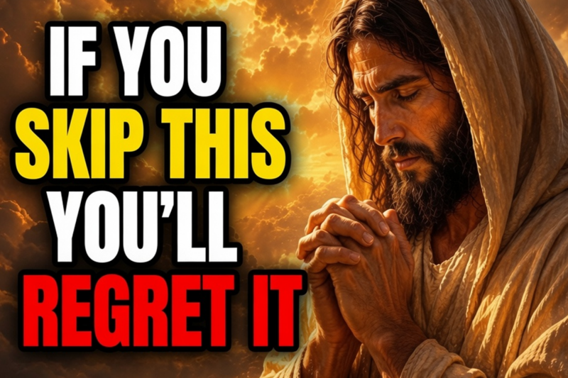 God Says: Don’t Ignore This Holy Nudge In Your Spirit | God’s Message Today | Jesus Speaking