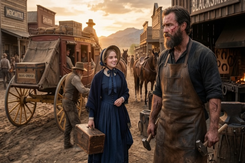 They Said No Woman Would Wed the Scarred Blacksmith — Then His Mail-Order Bride Arrived