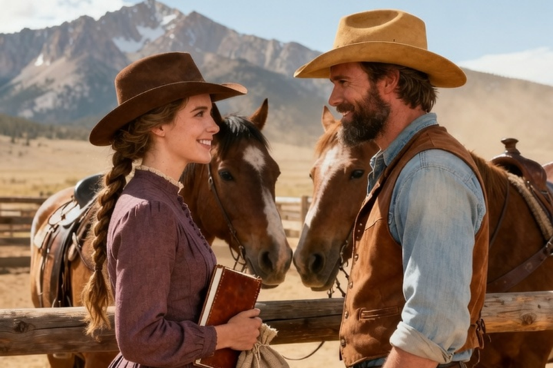 THE BOSTON WOMAN WHO STEPPED OFF THE TRAIN WITH ONE BAG AND A CONTRACT TO MARRY A STRUGGLING MONTANA RANCHER… BUT SHE TURNED HIS DYING RANCH INTO AN EMPIRE THAT MADE THE WHOLE TERRITORY JEALOUS