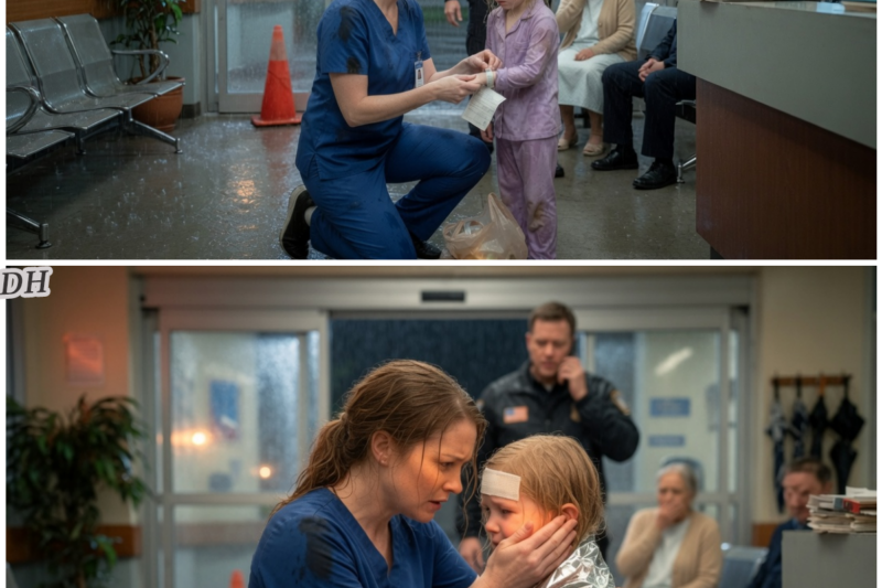 THE RAINY NIGHT A LITTLE GIRL WAS LEFT FOR DEAD OUTSIDE THE ER – AND ONE NURSE DISCOVERED THE SHOCKING TRUTH