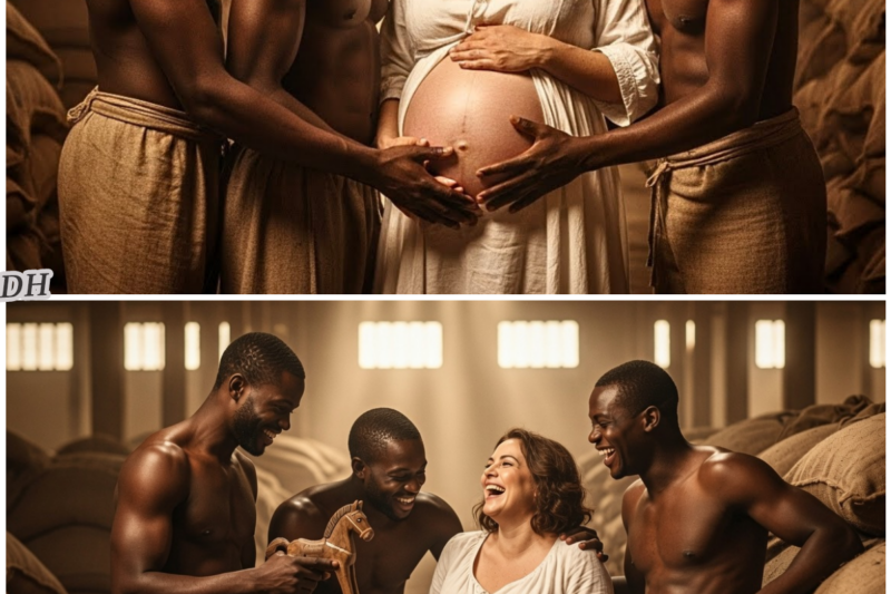 THE MISTRESS AND HER THREE SLAVE LOVERS