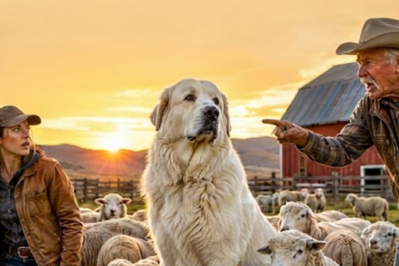 THEY LAUGHED WHEN EMMA TRUSTED A DOG WITH HER SHEEP—UNTIL THE COYOTES CAME THAT FROZEN NIGHT