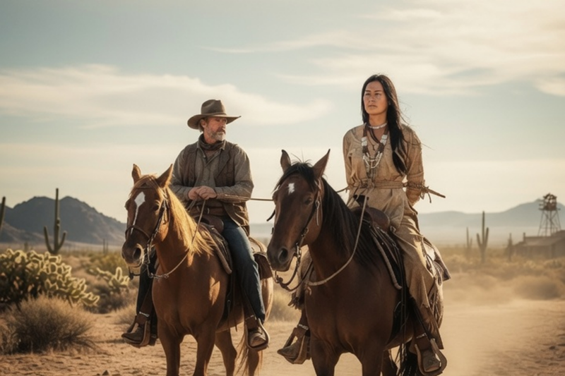 THE RANCHER WHO DEFIED A TOWN TO SHELTER AN APACHE WOMAN