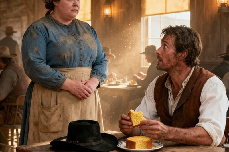 Everyone Ignored Her —Until One Rancher Tasted Her Cornbread and Changed Everything