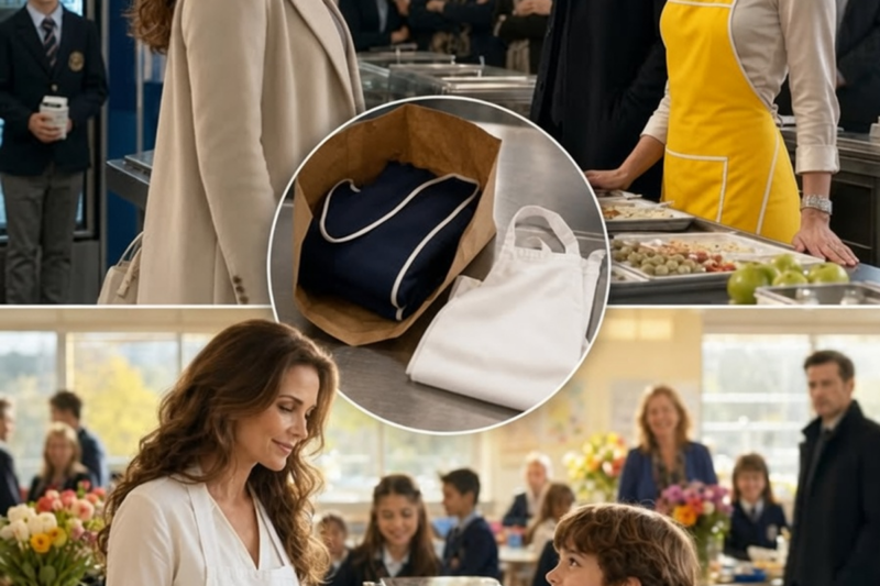 She Took My Place in the School Cafeteria—She Never Expected What My Family Really Owned.