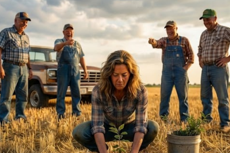 She Buried Her Last Hope in a Dying Hay Field—Then the Ground Revealed Something No One Expected