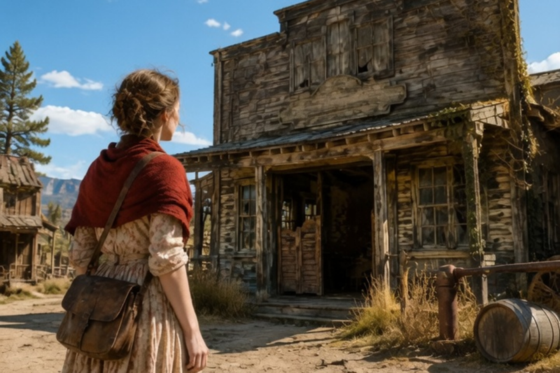 THE GIRL WHO BOUGHT A BLOODSTAINED SALOON FOR TWO DOLLARS