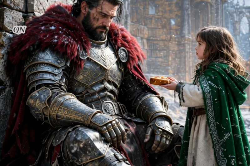 THE STARVING ORPHAN WHO SAVED THE FALLEN ALPHA KING