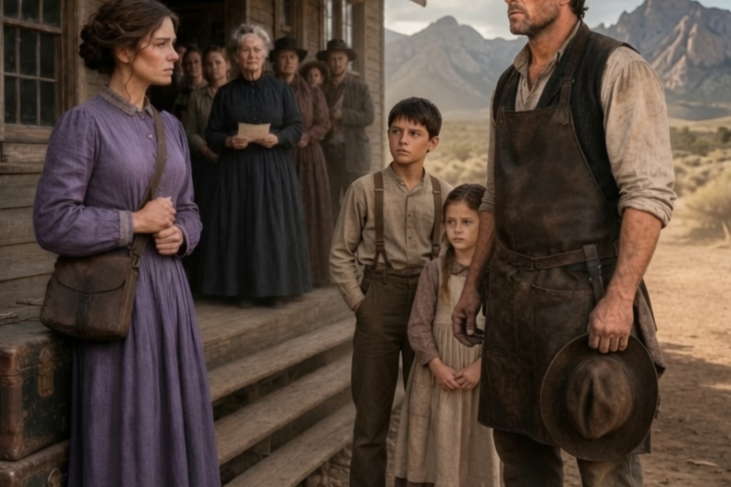 She Came to Teach Their Children, but One Letter Turned the Whole Town Against Her
