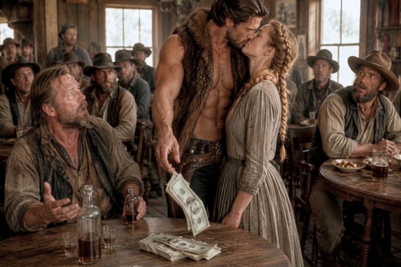 The Saloon Mocked Her Like Trash… Then the Mountain Man Paid Gold for Her