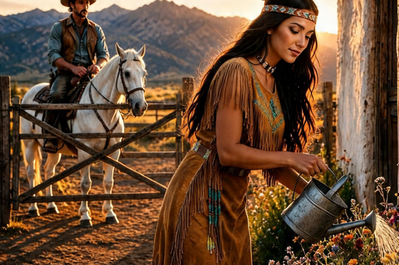 She Was Left Behind by Her Own People — A Lonely Cowboy Changed Her Fate