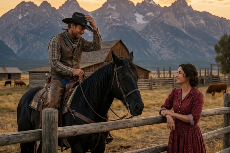 The Famous Horsebreaker Only Came for the Horse—Until He Saw Her at the Fence