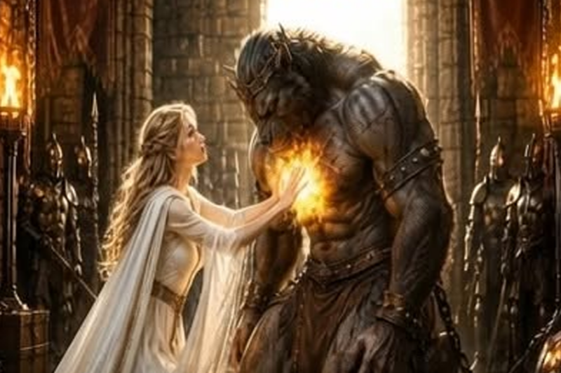 I TOUCHED THE CURSED KING’S BURNING SKIN. AND IT DIDN’T BURN ME 🔥