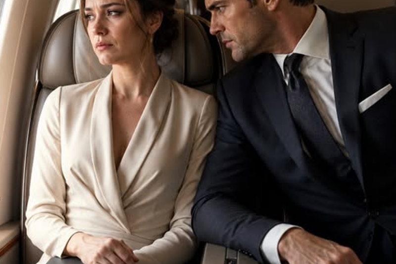My billionaire ex-husband chose the seat beside me just to remind me I had once been Mrs. Harrington…