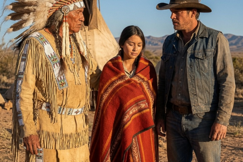The Apache Chief Said, Marry My Unwanted Daughter or Walk Away