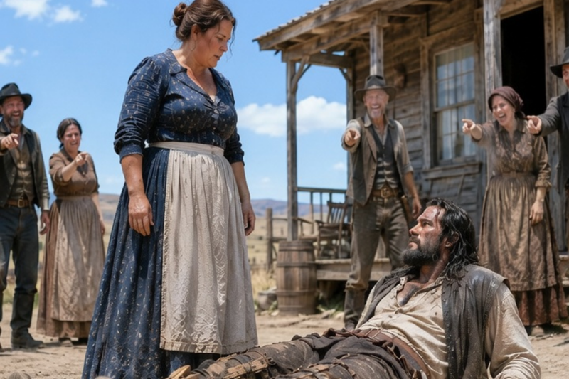 THE WIDOW AND THE MOUNTAIN MAN THE TOWN TRIED TO BURY