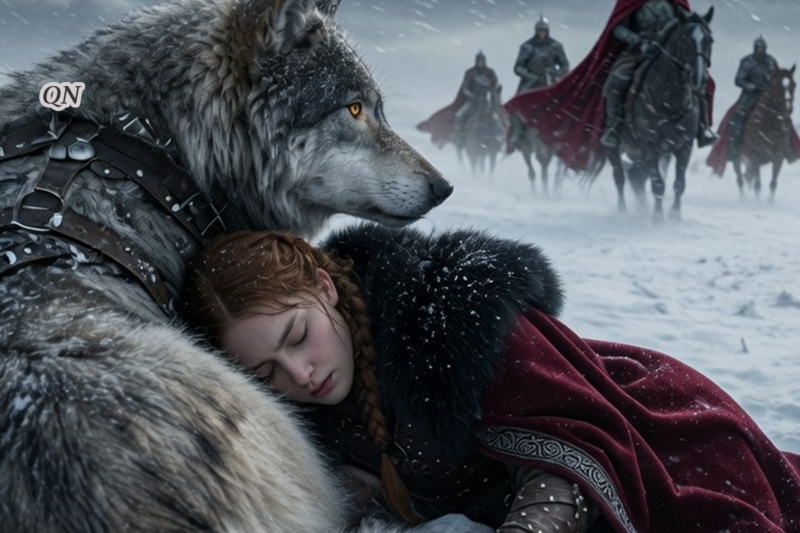 THE CURSED GIRL AND THE KING’S WHITE WOLF