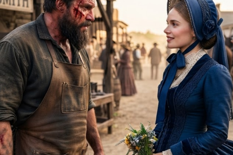 “You Came All This Way To Marry Him?” Everyone Expected The Widow To Run When She Saw His Face, But Her First Words Shamed Them All