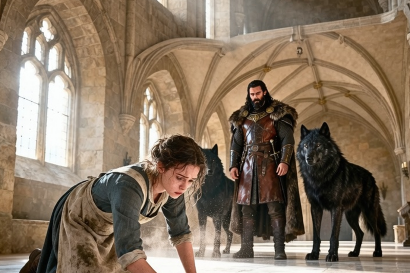 THE SERVANT GIRL CLEANING WAS THE TRUE HEIRESS… THE LYCAN KING DISCOVERED AND FELL IN LOVE WITH HER