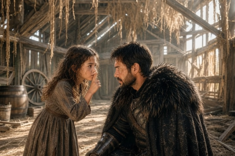 “BE QUIET, FOLLOW ME” — THE LITTLE GIRL WHISPERED, SAVING THE ALPHA KING’S LIFE!