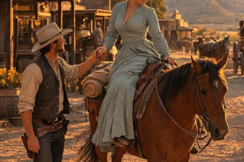 Cowboy’s Mail Order Bride Arrives With a Secret Skill… and Saves His Dying Ranch Overnight 🤠