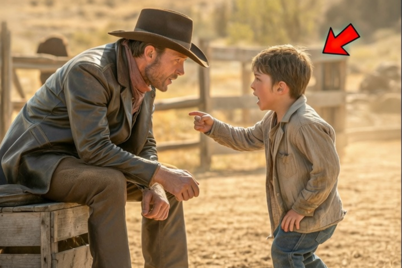 “SIR, MY MAMA IS HURT,” THE BOY PLEADED — THE COWBOY RAN BEFORE HE ANSWERED